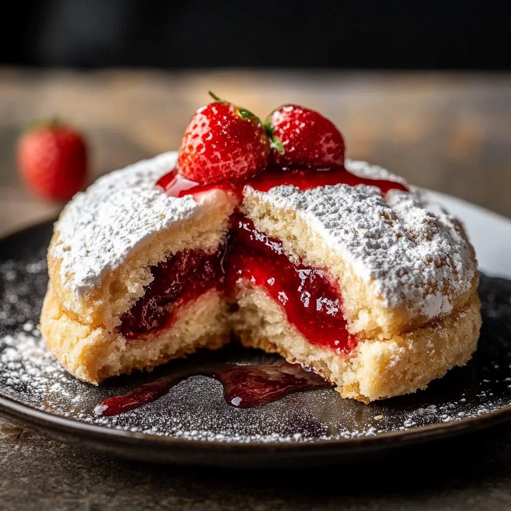 Perfekte Marmeladen-Küsschen