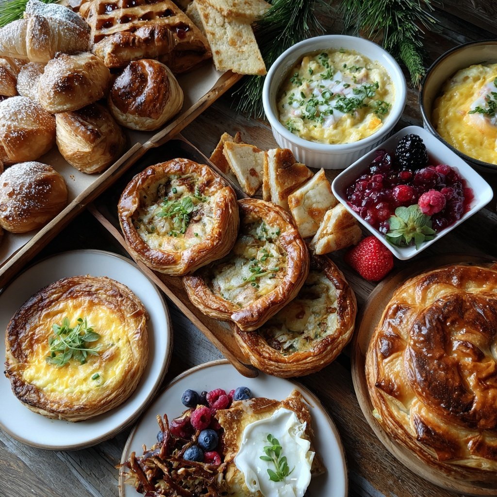 Ideen zum Weihnachtsbrunch