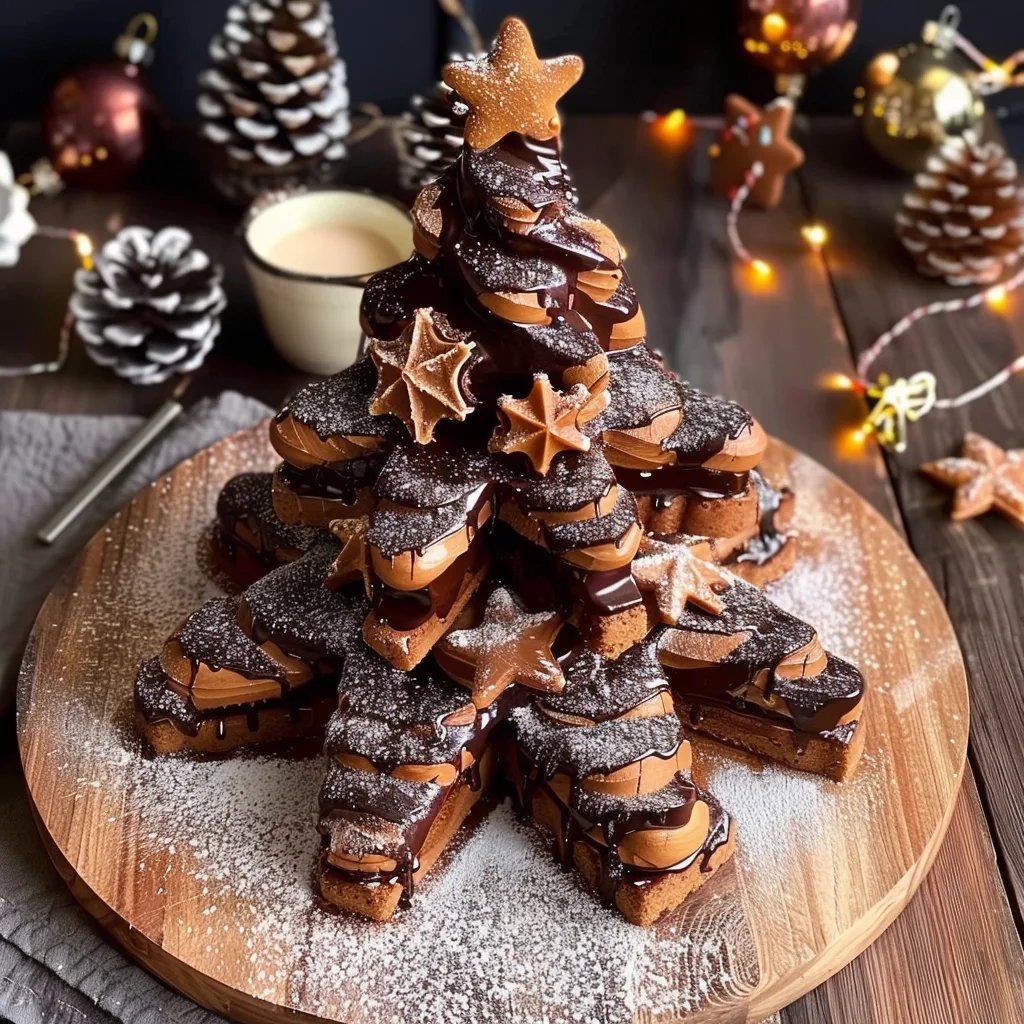 Nutella Chocolate Christmas Tree