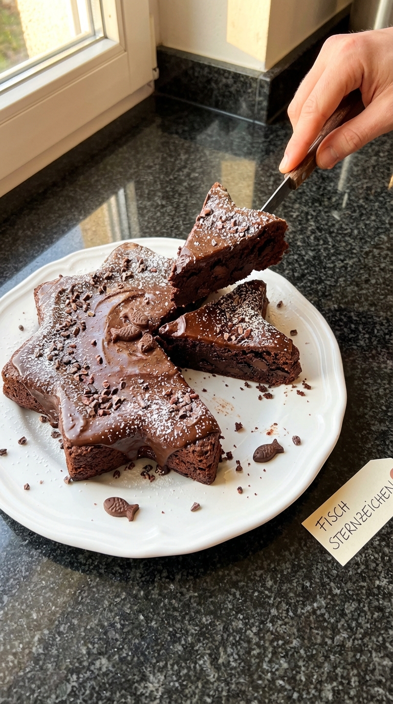 Fisch Sternzeichen Mehlfreier Schokokuchen