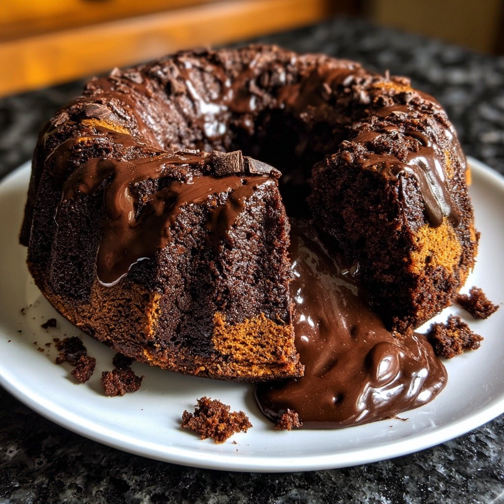 Dunkler Schokoladen Lava Kuchen