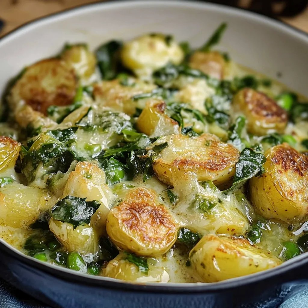 Grünkohlauflauf mit Kartoffeln