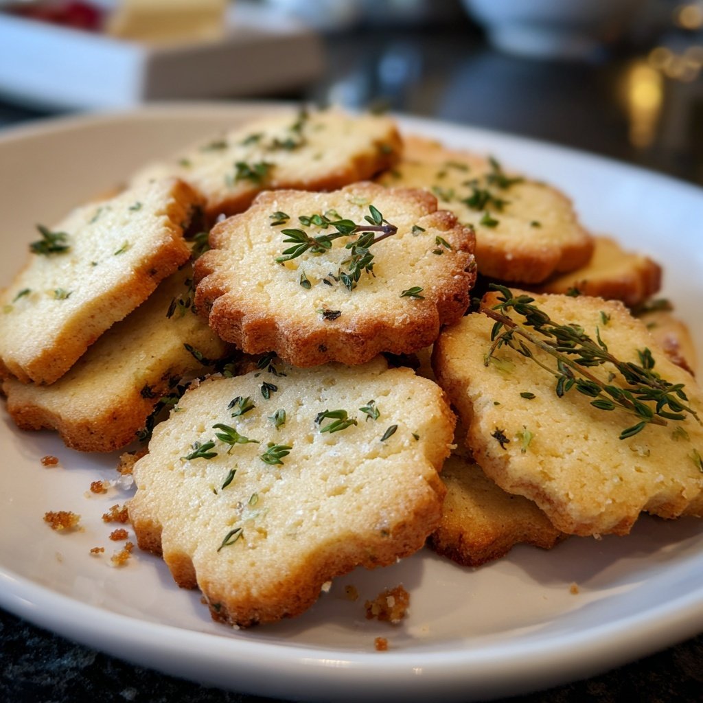 Zitronen-Thymian-Sablés