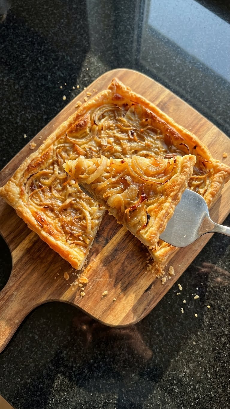 Feine Zwiebel Tarte für Zwei