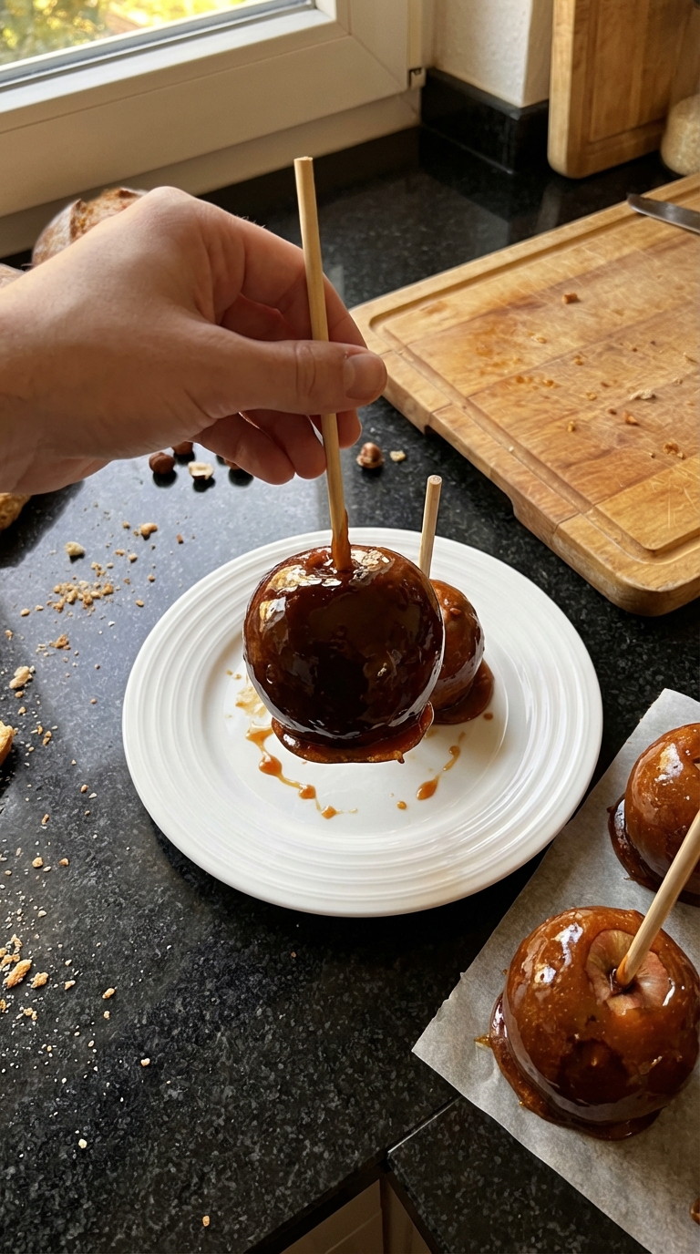 Bourbon Karamell Liebesäpfel​