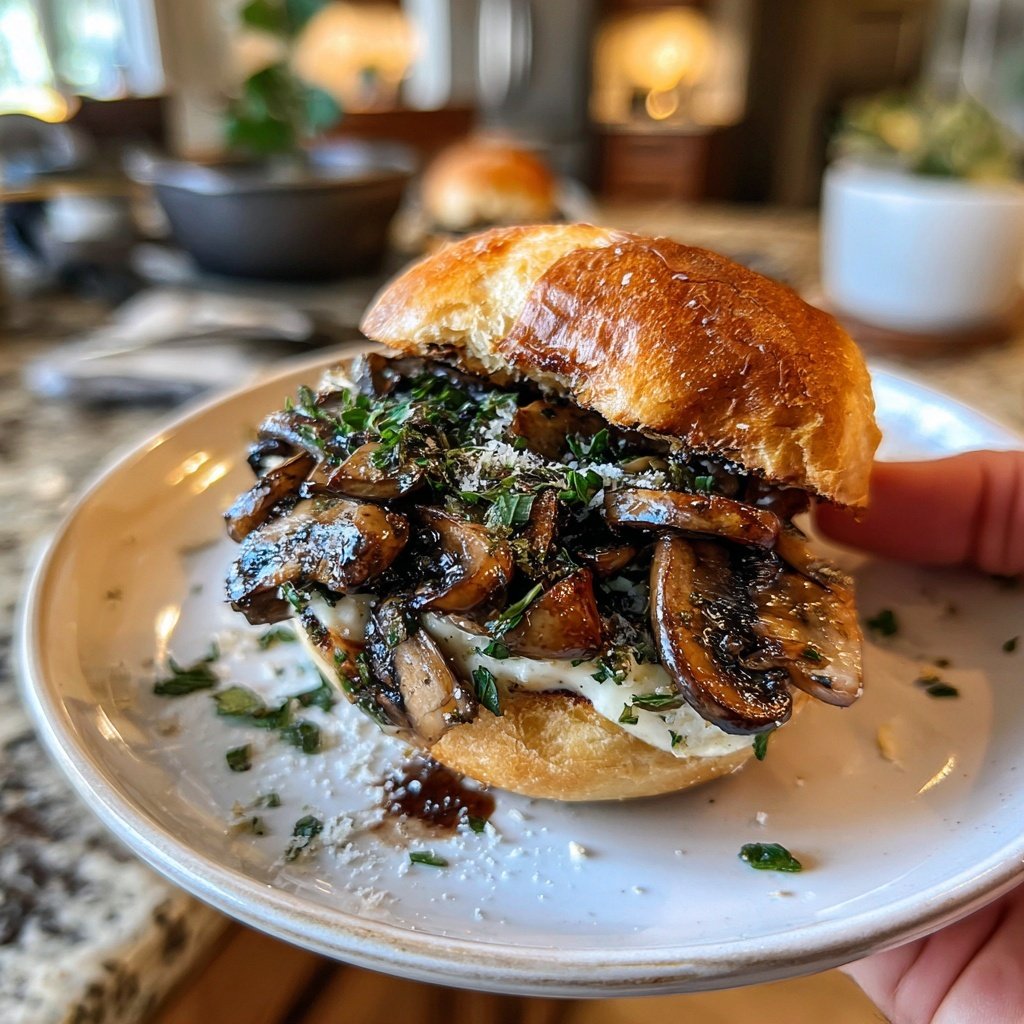 Champignon Trüffel Slider Genuss