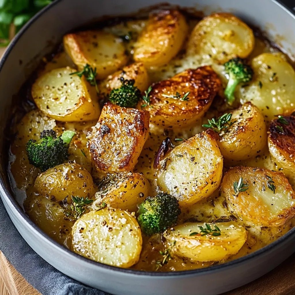 Unwiderstehlicher Kartoffel-Brokkoli-Auflauf