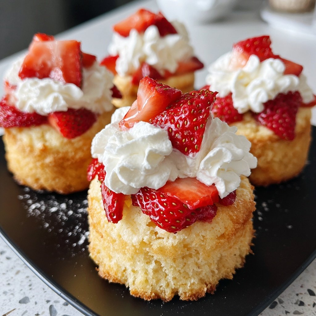 Erdbeer Shortcake Cupcakes