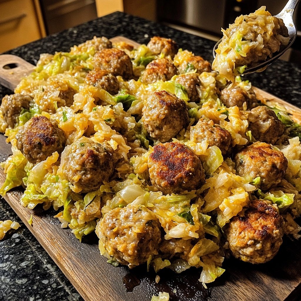 Rosenkohleintopf Mit Hackballchen