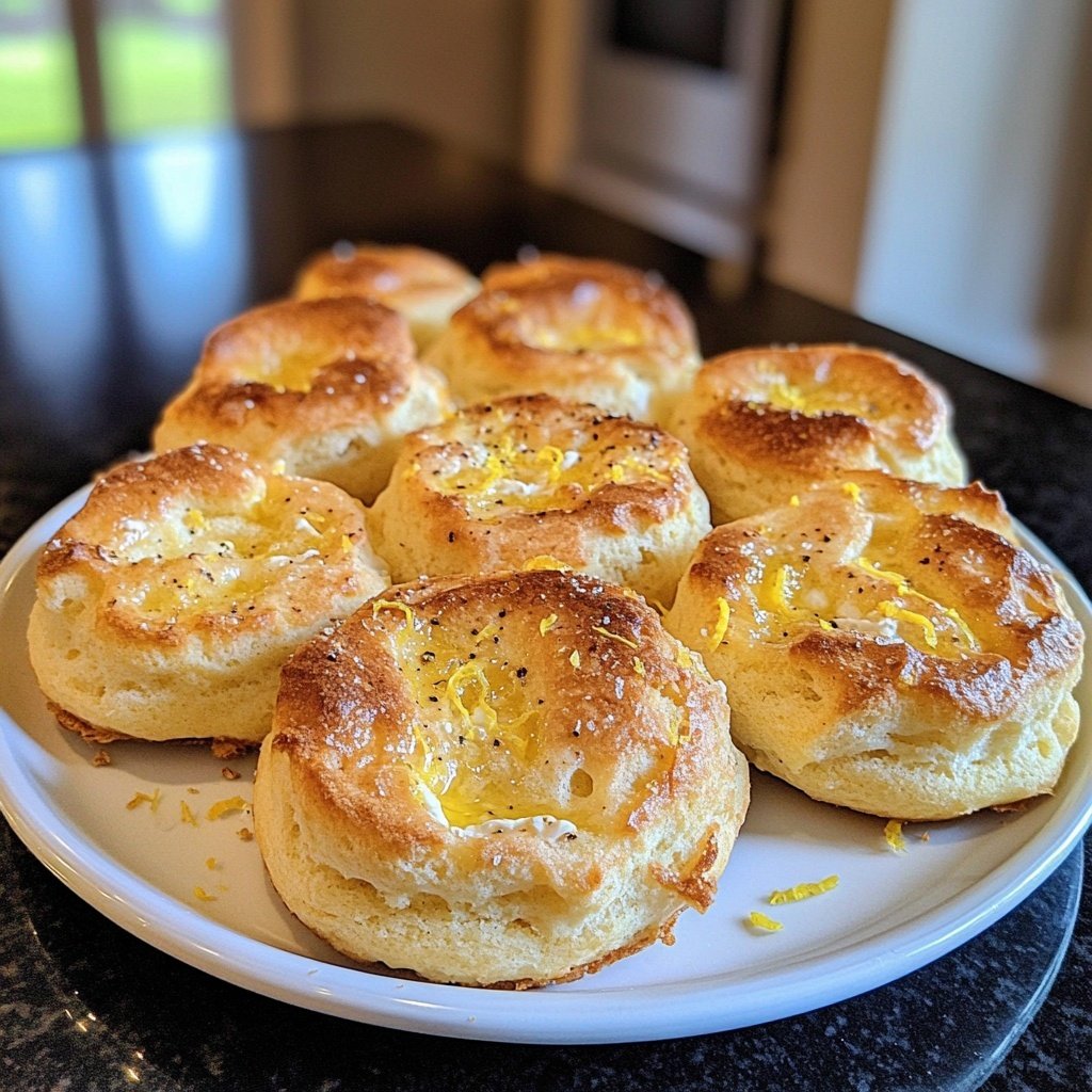 Meyer Zitronen Ricotta Pfannkuchen