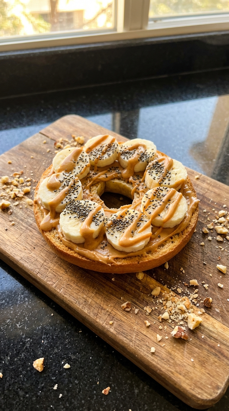 Nussiges Protein Bagel Frühstück​