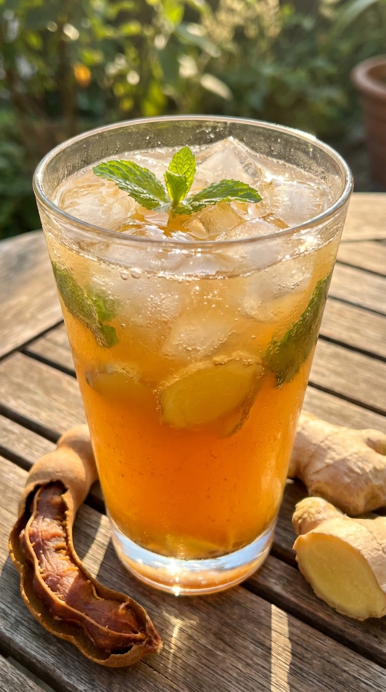 Tamarinden Ingwer Fizz