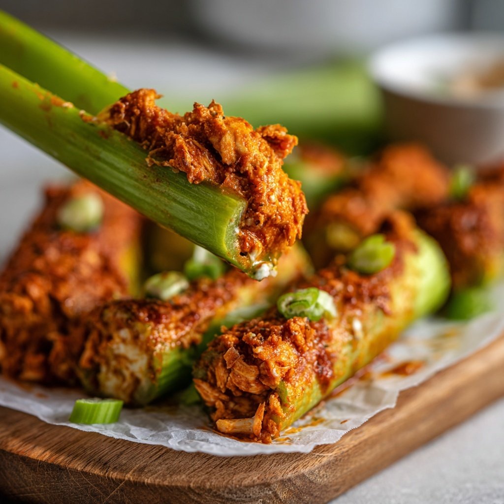 Buffalo Hähnchen Sellerie Sticks