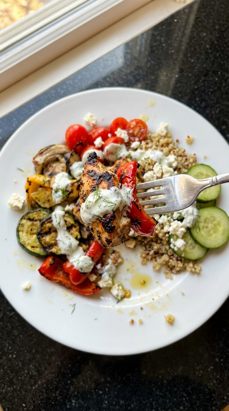 Mediterrane Hähnchen Bowls​