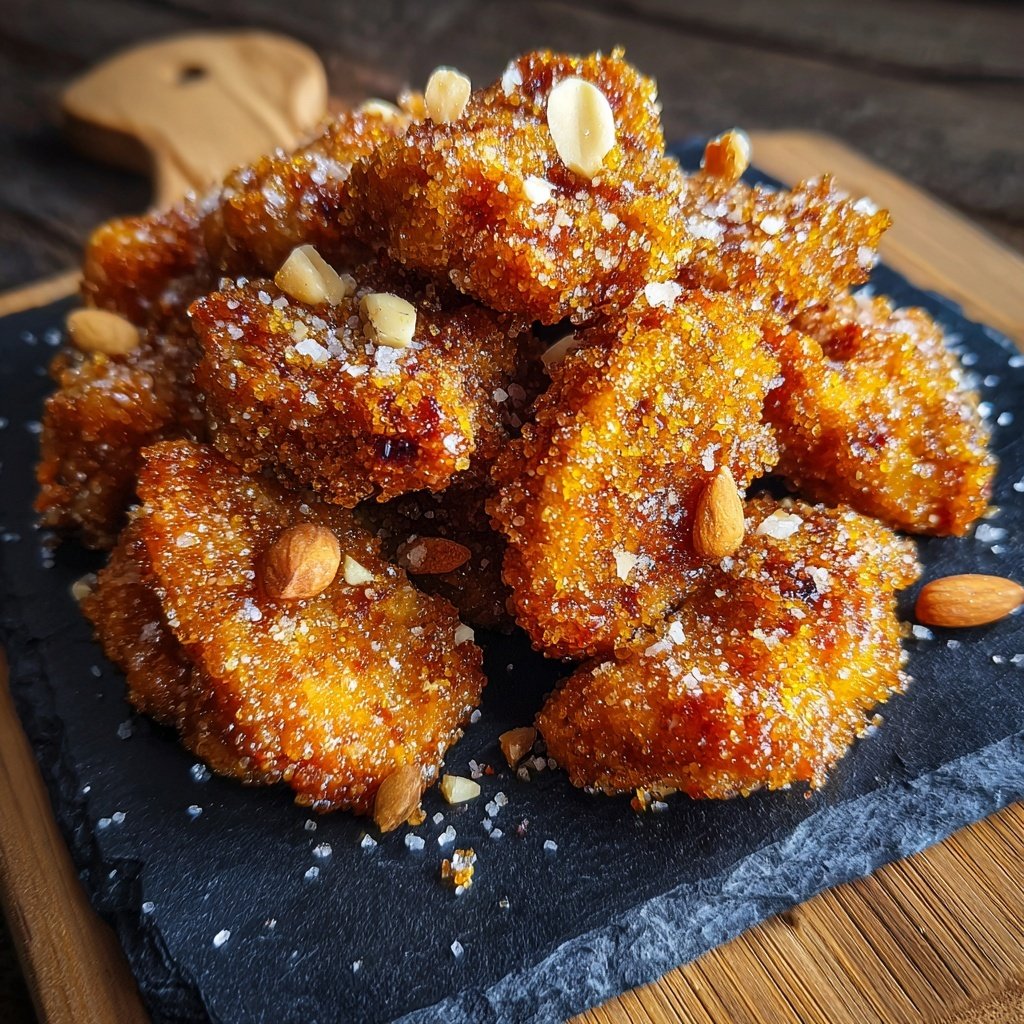 Gebrannte Mandeln mit Vanille und Tonkabohne