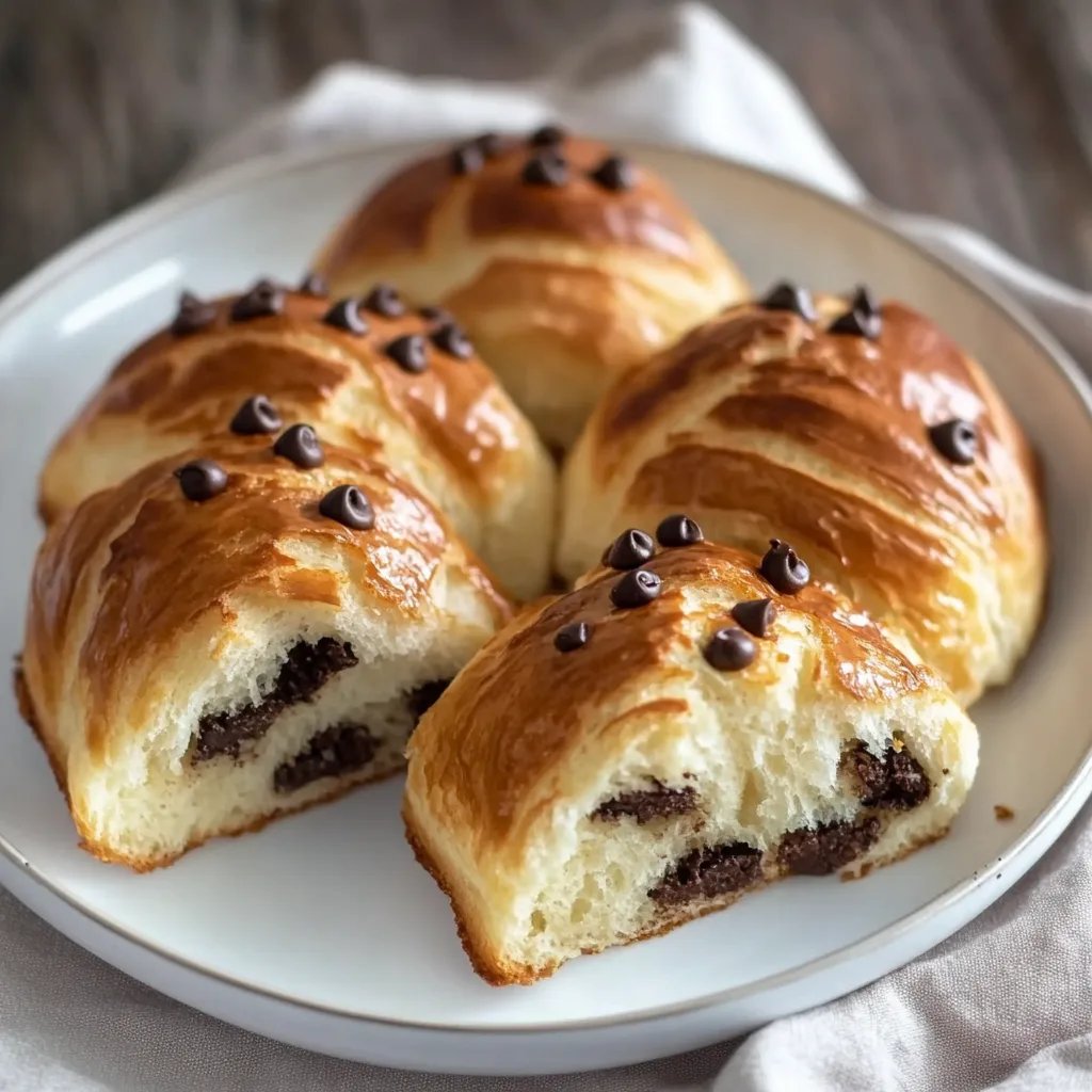 Fluffig weiche Schokobrötchen