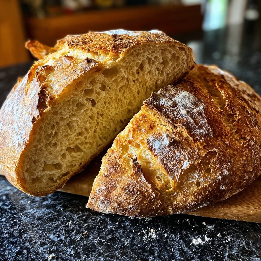 Italienisches Brot rustikales knuspriges