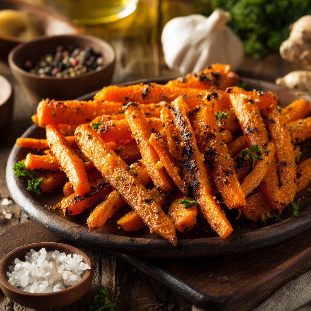 Ingwer Knoblauch Möhren Sticks